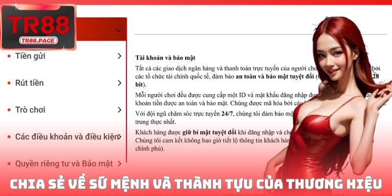 Chia sẻ về sứ mệnh và thành tựu của thương hiệu